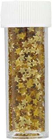 Wilton Edible Glitter Gold Stars 0.04 Ounce for sale online