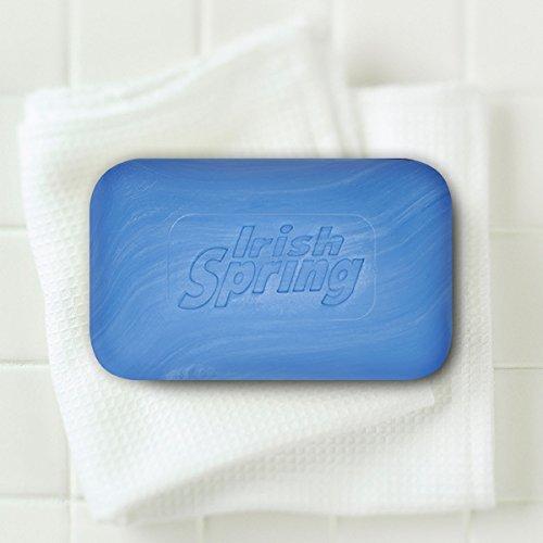 Irish Spring Icy Blast Bar Soap for Men 24 Pack, 3.7 Oz Bars Long Lasting Freshness Gentle