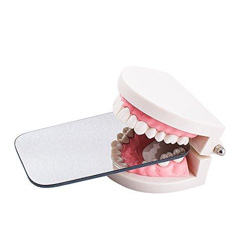 Dental Intraoral Rhodium Plated Double-Sided Glass Photographic