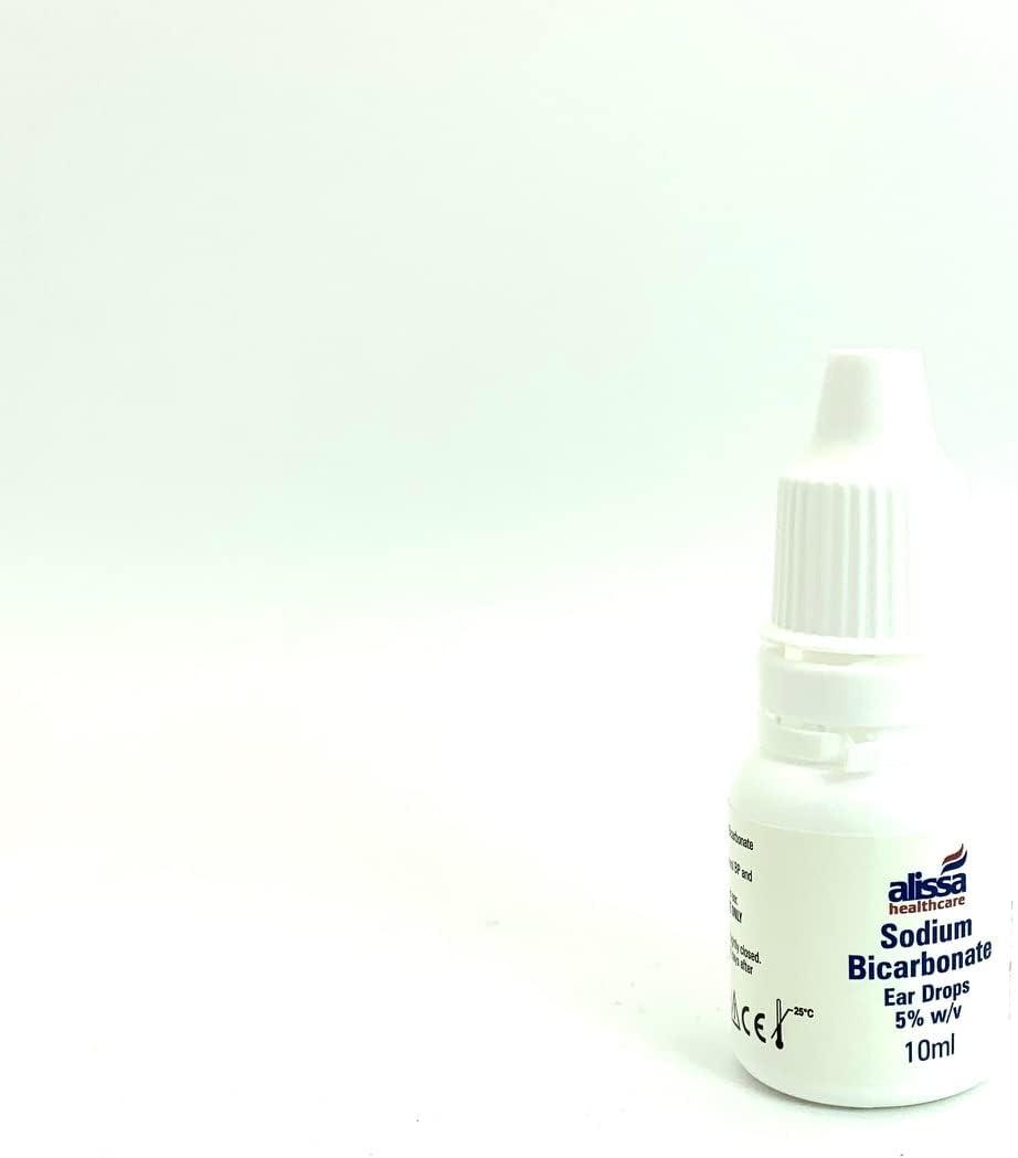 Alissa Healthcare Sodium Bicarbonate Ear Drops Softens Removes Ear
