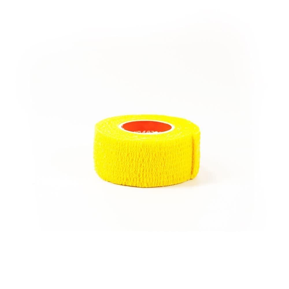 First Aid 4 Sport Latex Free Cohesive Bandage 5cm x 4.5m Yellow 1