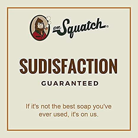 Dr. Squatch Men'sSoap Coconut Castaway 4 X 5 OZ Best Seller FREE SHIPPING