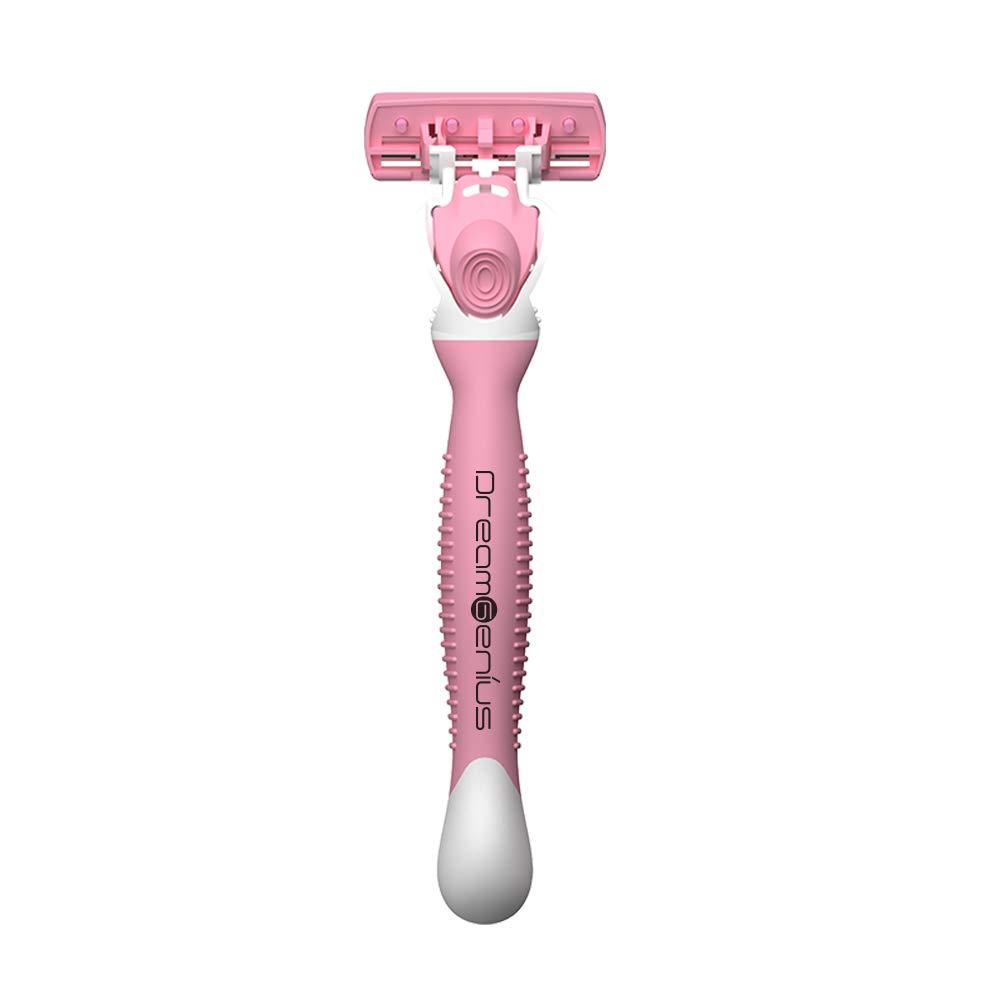 6-Blade Razors for Women with 2 Handles and 19 Refills - Pink Value Shaver  Pack by DreamGenius | Buy Now with Express International Delivery |  GoSupps.com