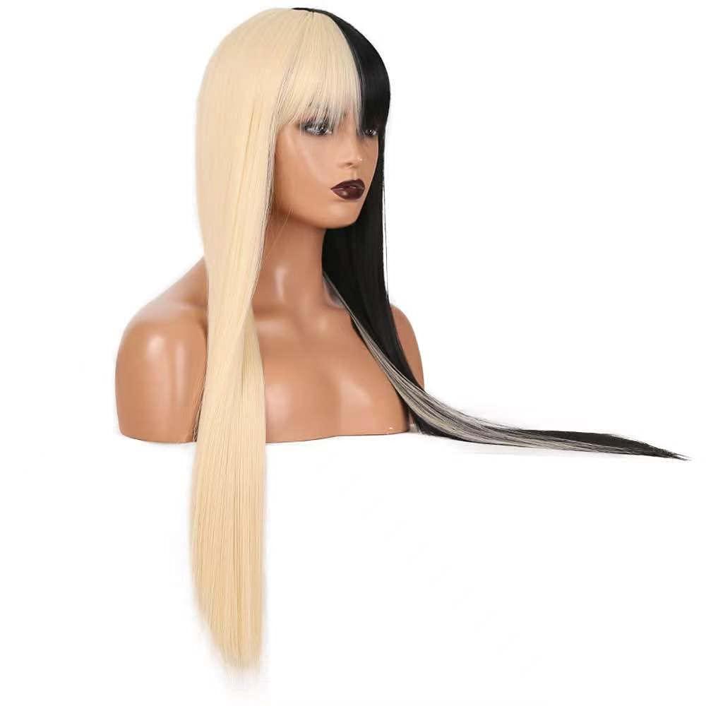 Blond wig cosplay clearance