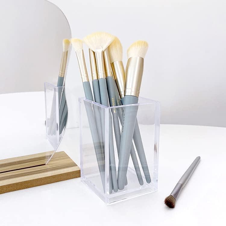Makeup Brush Holder Organizer Acrylic Cosmetic Brushes Storage