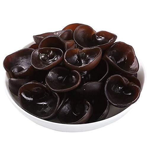 Premium Organic Dried Black Fungus Woodear Mushrooms 5.29oz (150g) All Natural, Vegan