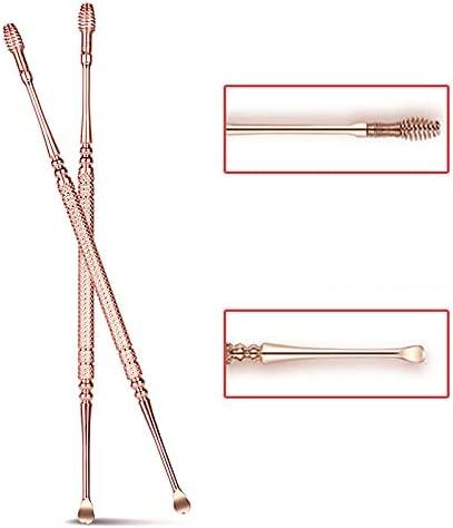Dual Head Spring Ear Cleaner - 3 Pack Stainless Steel Earwax Removal ...