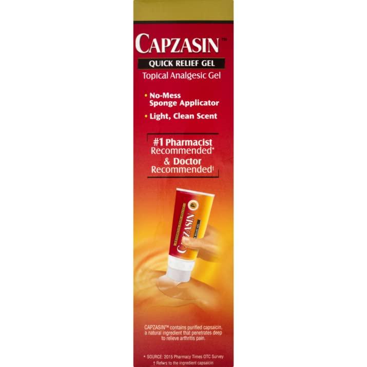 Capzasin Capzasin Arthritis Pain Relief Quick Relief Gel, 1.5 oz (Pack