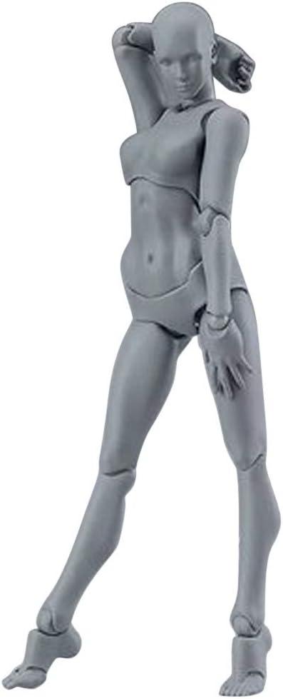 Tagtight Body Doll, artiesten mannequin, blockhead mannequin, scharnier, tekenfiguren, set en dames, body (kleur van de huid