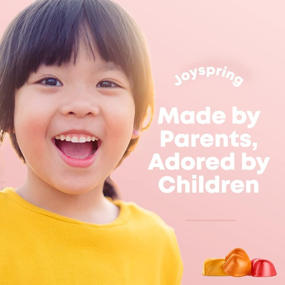 Chewable Fiber Gummies for Kids Orange and Berry Flavored Fiber