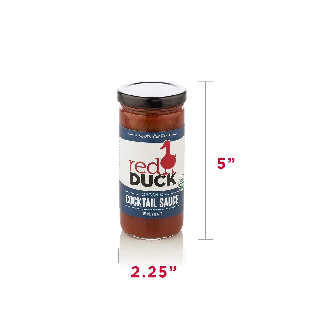 Red Duck Organic Cocktail Sauce GlutenFree, All Natural (8.5 oz) 1