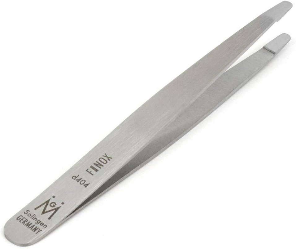 Diabetic Rounded Tweezers in Leather FINOX Surgical Stainless Steel