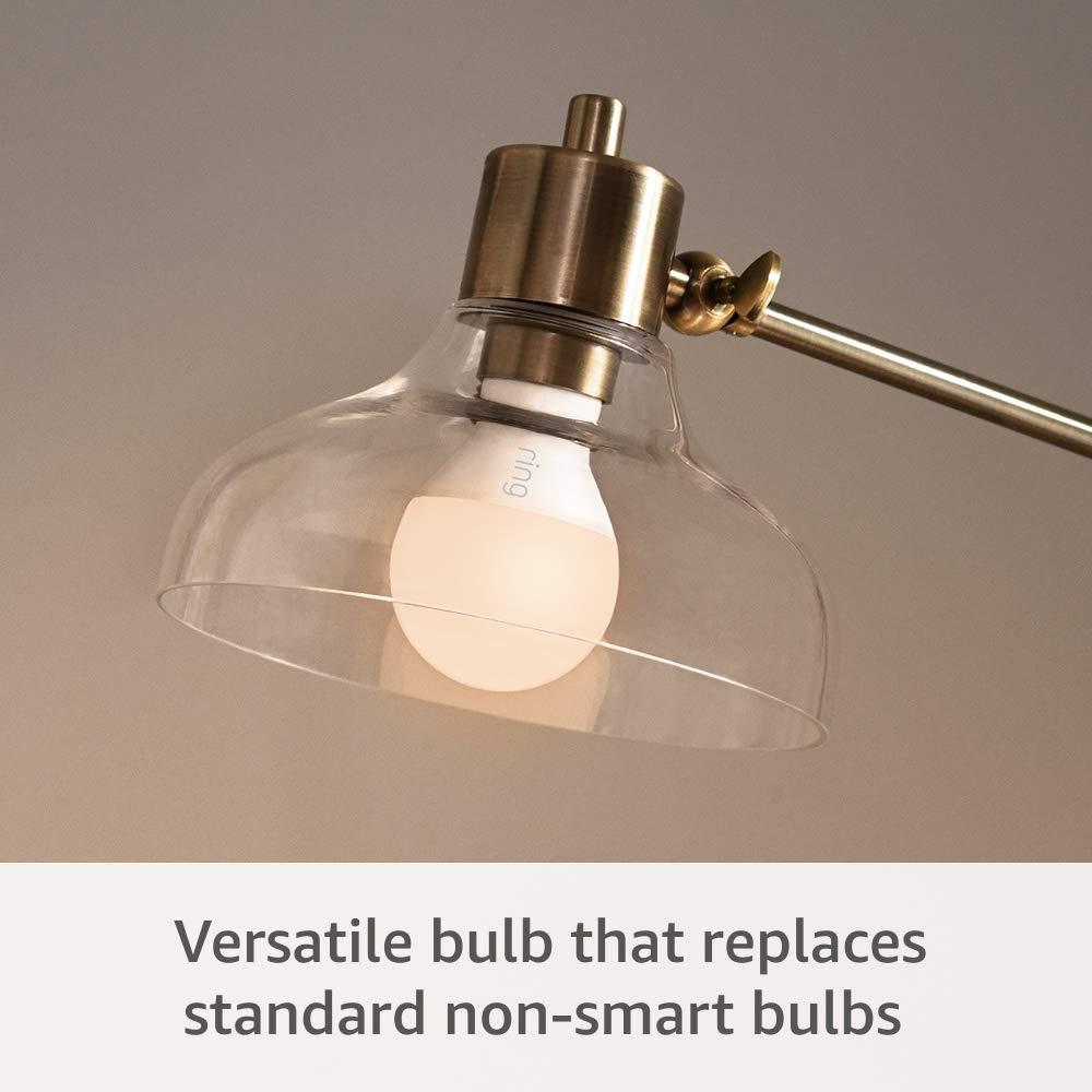 Ring A19 Smart LED Bulb, White (Bridge required)