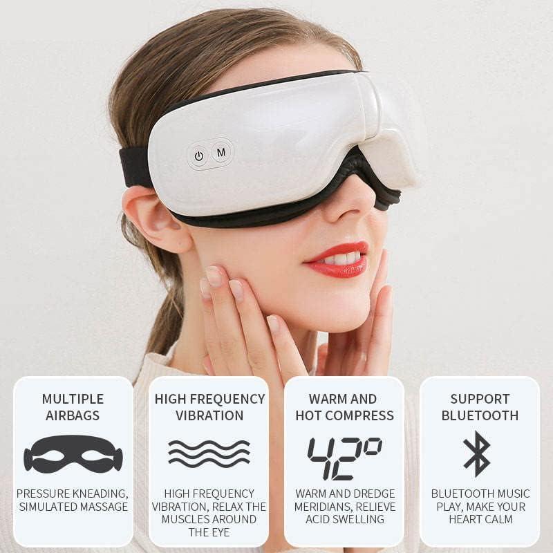 EGEN Eye Heat Massager - Relax & Reduce Eye Strain Dark Circles & Dry Eyes  | Best Gift for Women & Family | Buy Now with Express International  Delivery