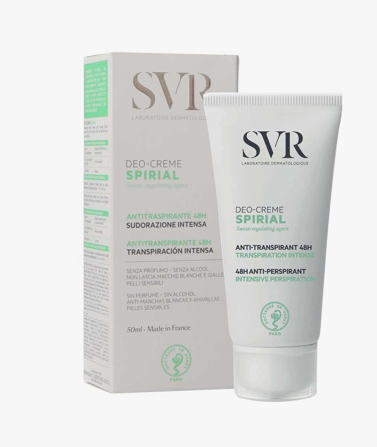 SVR Spirial Antiperspirant Deodorant Cream 50ml 0.5 Fl Oz (Pack of 1)