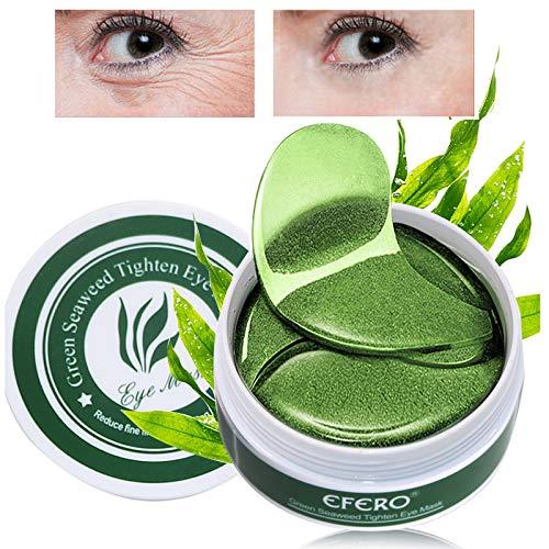 WALULAN Green Eye Mask 60 Pieces Eye Treatment Mask AntiWrinkle