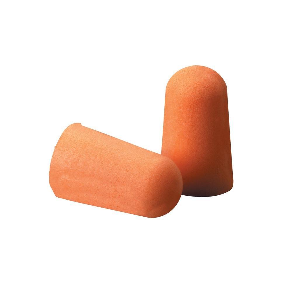 3M Orange Disposable Foam Earplugs 80 Pairs Noise Reduction