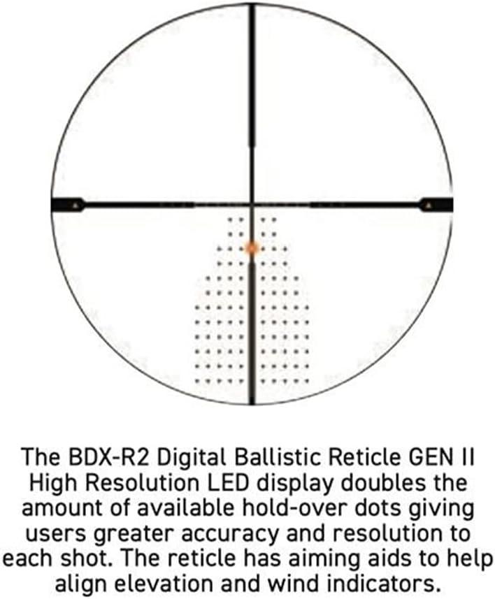 SIG SAUER SIERRA6BDX 530x56mm Hunting Riflescope with Integrated BDX