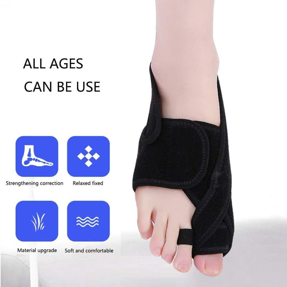 CAZARU FXJ Corrector/Big Toe Splint Brace/Toe Straighteners/Nighttime Separator Pain Relief for