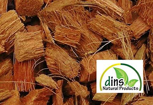 Fibra di cocco, Chips di cocco in mattonella 10 LT - 750 gr - pezzatura 7/20 mm