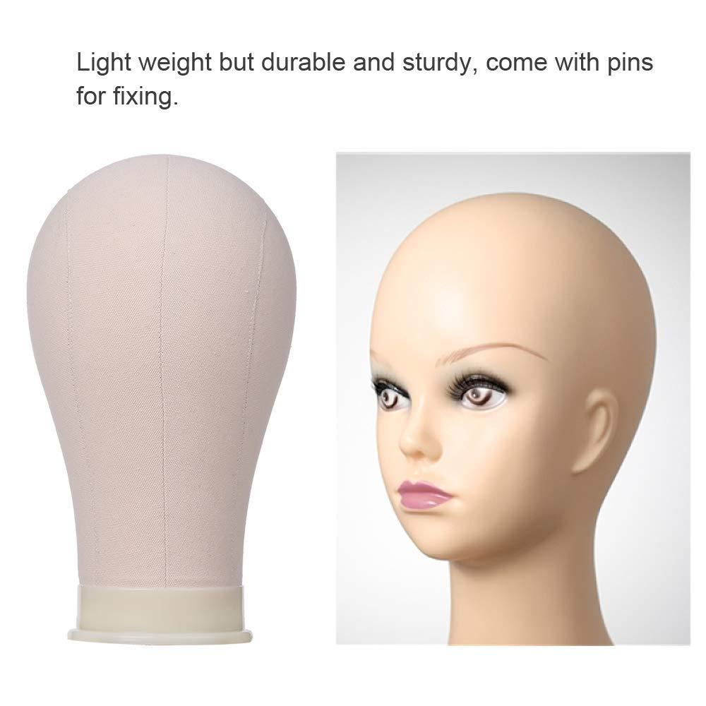 Wig Stand Tripod With Training Mannequin Head Canvas Block Head With Wig  Stand Adjustable Tripod Stand Wig Head Stand Holder