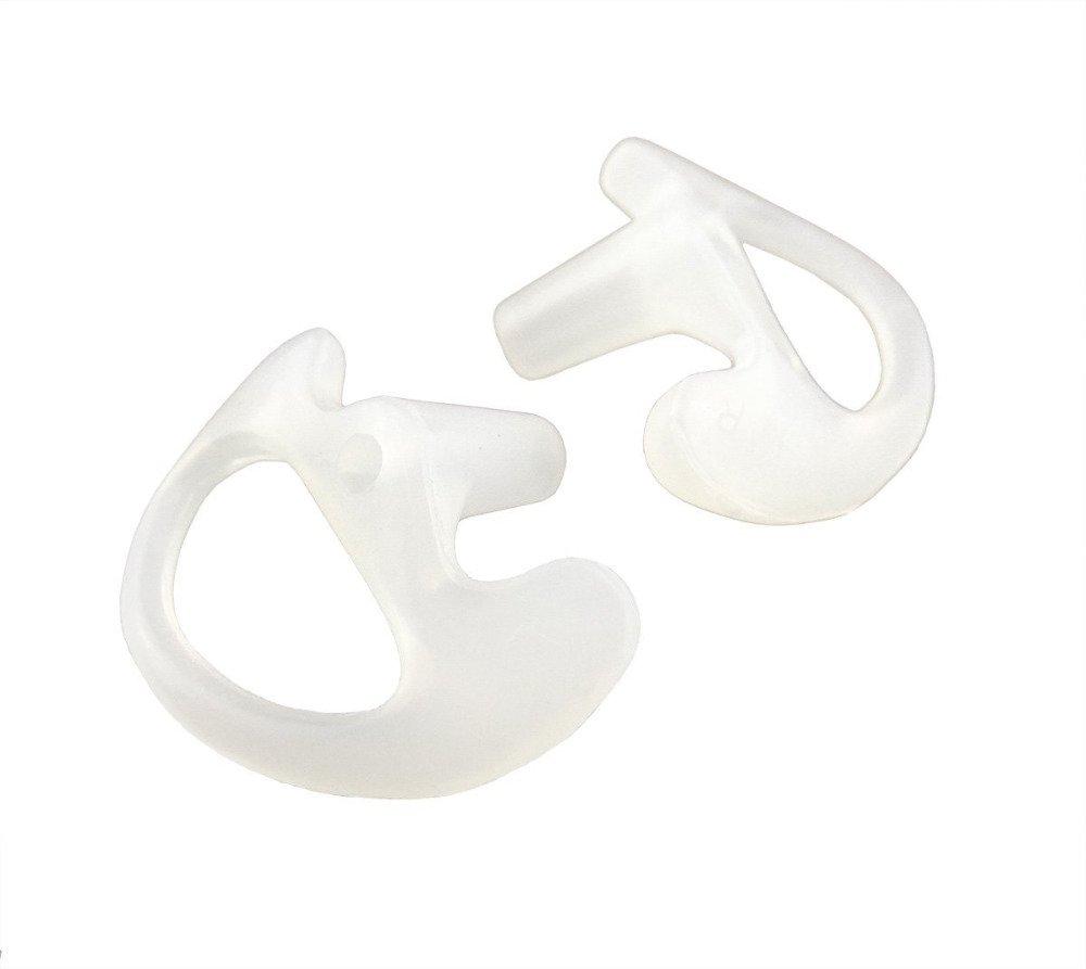 Buy 2 Left Small Clear Flexible SEMI Custom Ear Mold Inserts | Rubber ...
