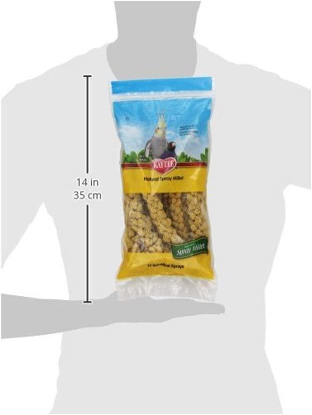 Kaytee 2 Pack Of Natural Millet Spray For Birds Original Version