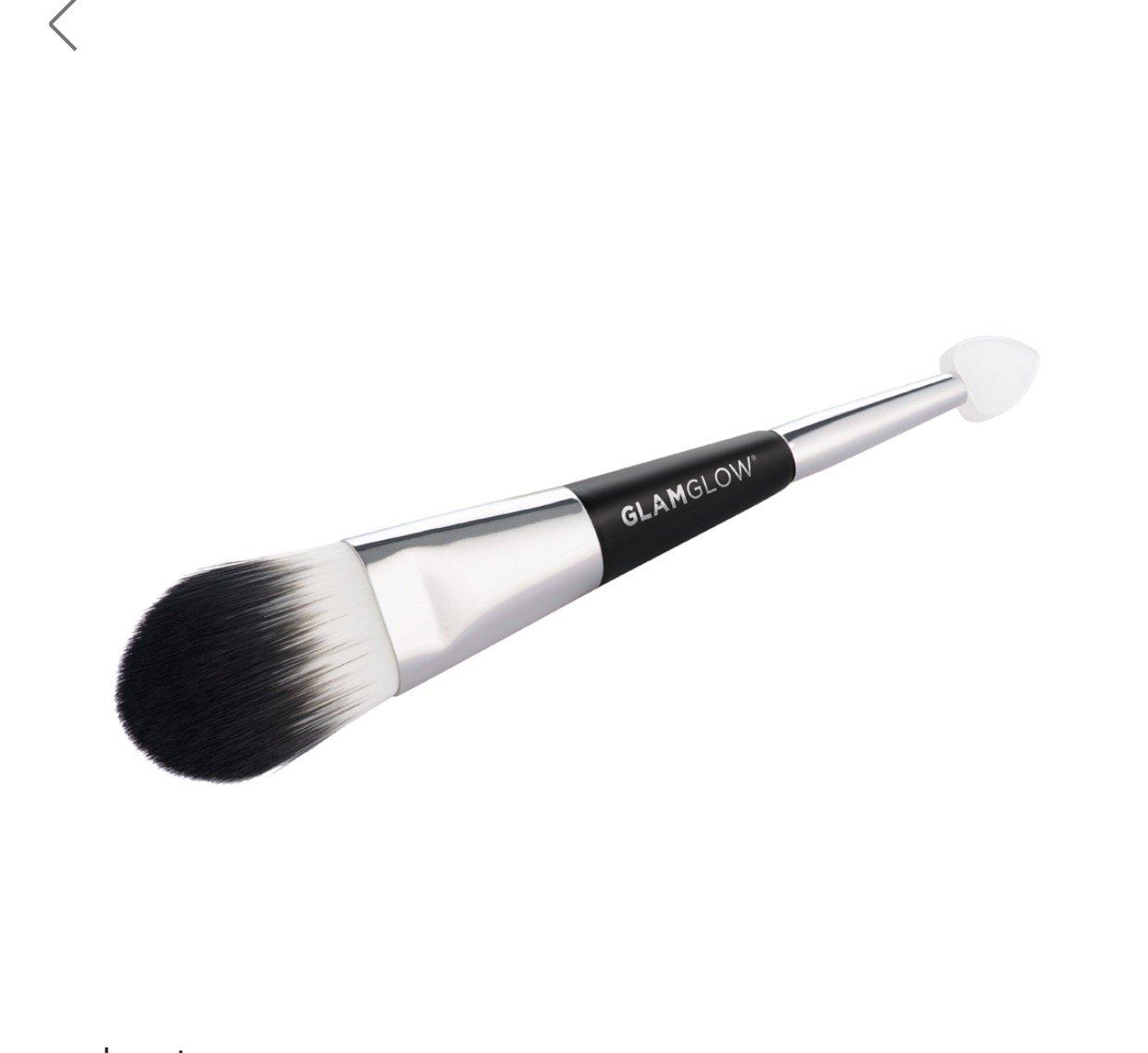 GLAMGLOW Double Ended Treatment Application Brush - Ultimate Skincare ...