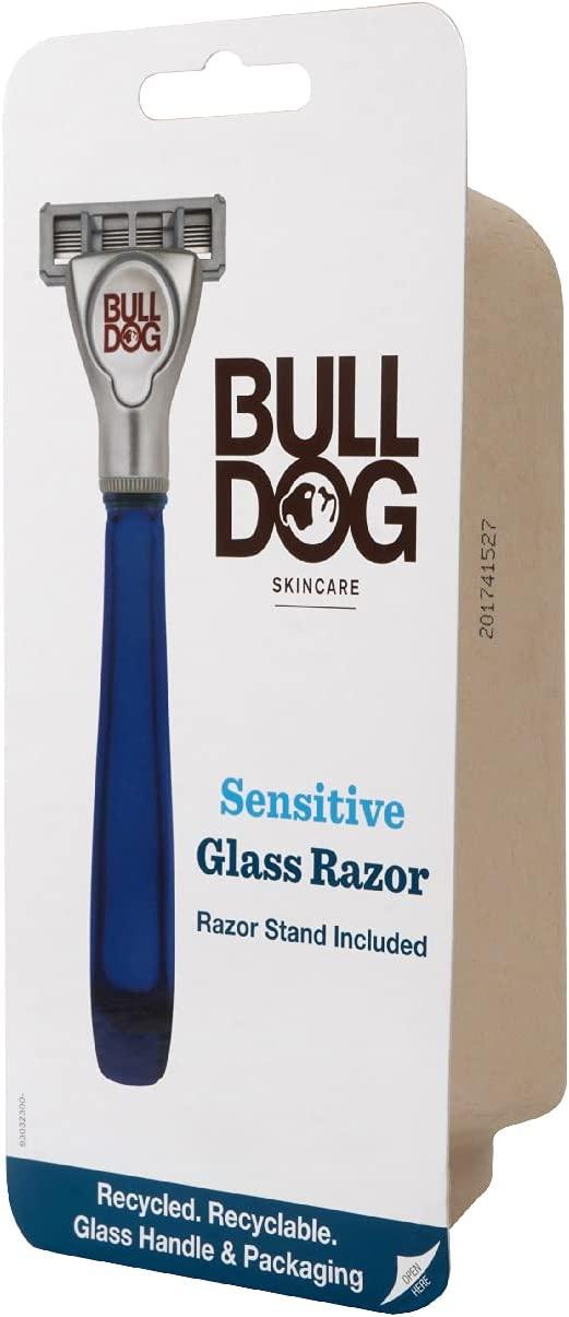 Bulldog Skincare Sensitive Glass Razor Blue
