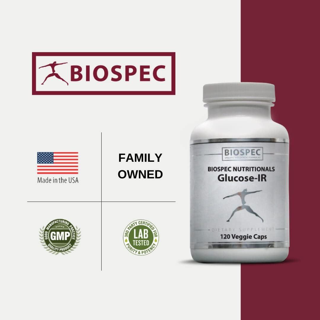 Biospec Nutritionals GlucoseIR Cinnamon Extract Chromium Berberine