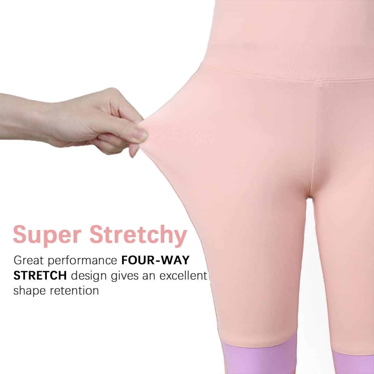 MMLunar Kids Girls Sports Pants Pink Quick Dry Active Track