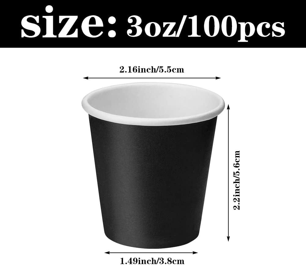 thumbnail image 2 of Uxcell Colorful Disposable Paper Cups,50 PCS 9 OZ Creative Educational 2 of 13