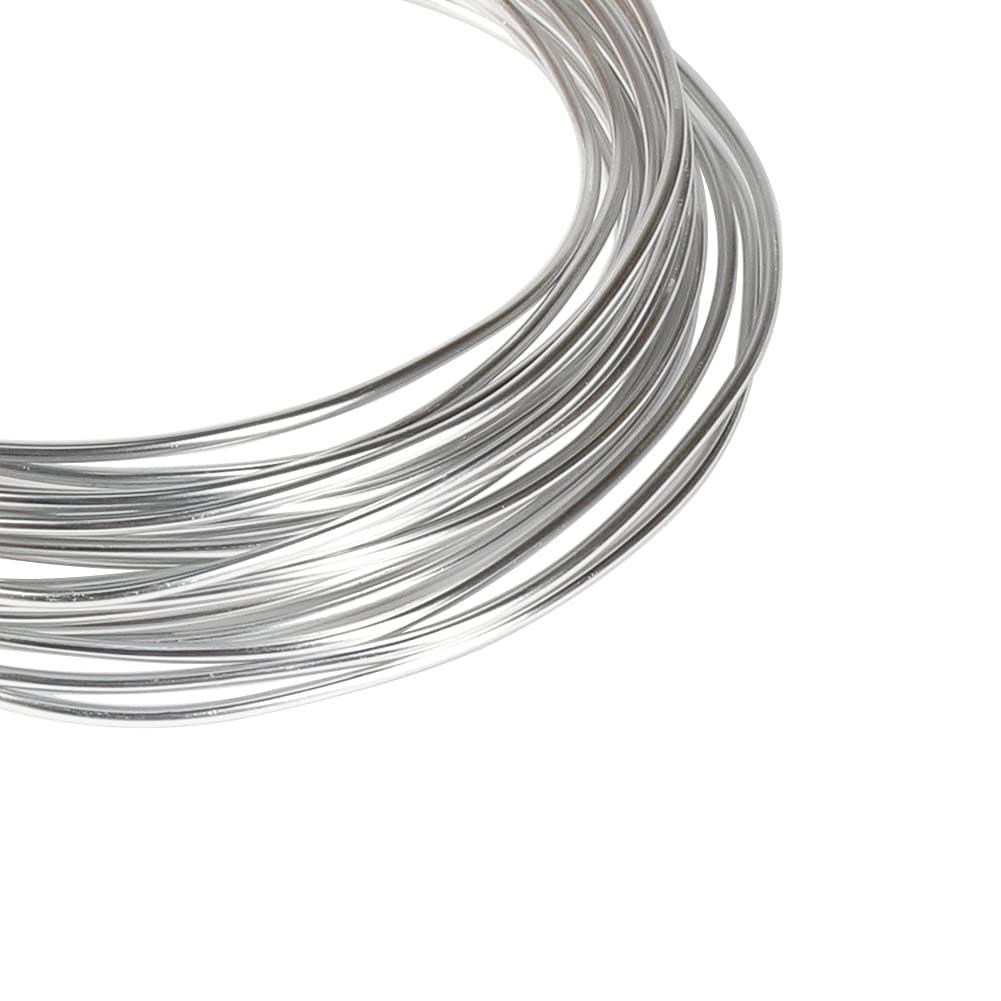 Tenn Well 2mm Aluminum Wire, 100 Feet 12 Gauge Sculpting Wire, Bendable  Metal Wire for Armature, Jewelry Making, Doll Making, Crafting, Modeling,  Bonsai Training 12 Gauge Silver 1