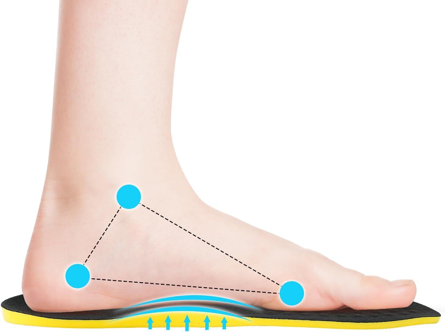 Supination Insoles for Proper Posture Orthotic Inserts for Men