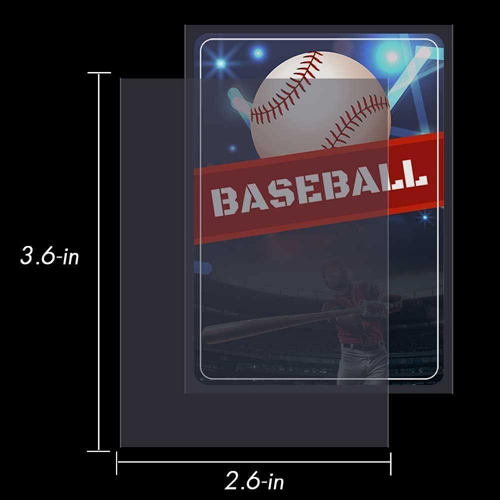 6pcs Magnetic Card Holder for Trading Cards Protector Case Plastic Hard  Baseball