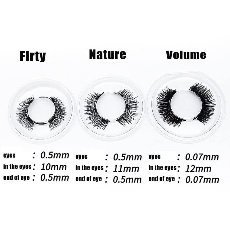 Leila Lash 2023 New Quantum Eyelashes (4 pairs) Reusable, SelfAdhesive, Natural