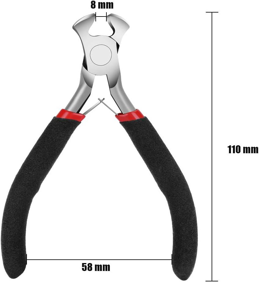 End Cutting Pliers for Jewelry Making Nail Puller Tool for Carpenter End  Nippers for Zipper Install Stops Wire Cutting Zipper Install Pliers
