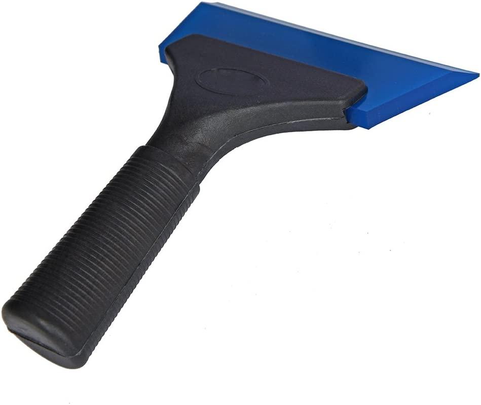 EHDIS Small Squeegee 5 inch Rubber Window Tint Squeegee for Car, Glass,  Mirror, Shower, Auto,Windows -Blue (Blue)