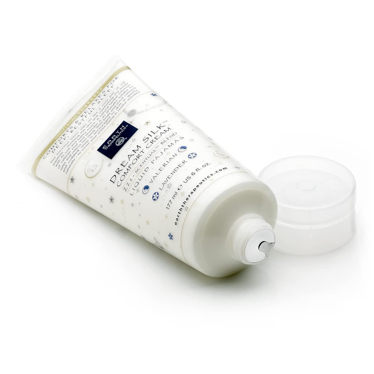 Earth Therapeutics Dream Silk Comfort Cream Liquid Pajamas 6 Oz