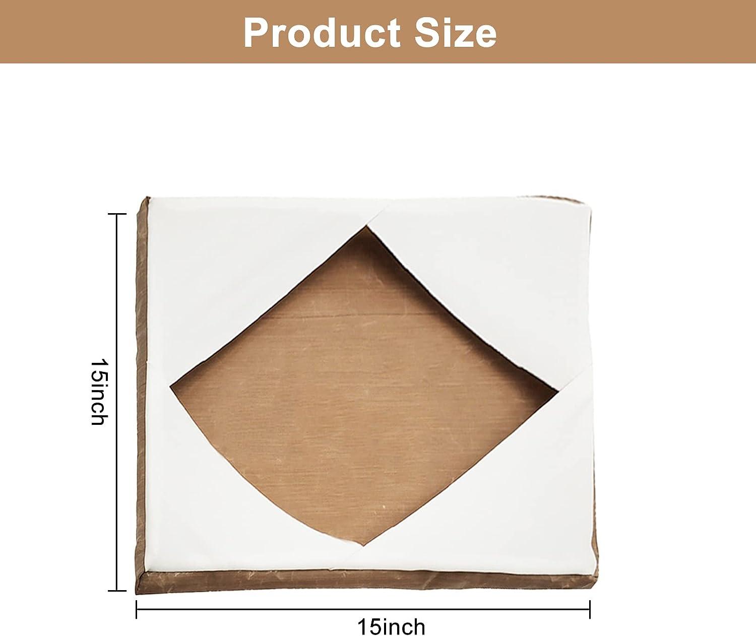 2 PCS Heat Press Platen Wrap Cover，Reusable Non-Stick Heat Resistant Teflon  Protector for Protecting Sublimation Heat Pressing Machine Plate (2pcs  Brown 16 * 20in) : Buy Online at Best Price in KSA 