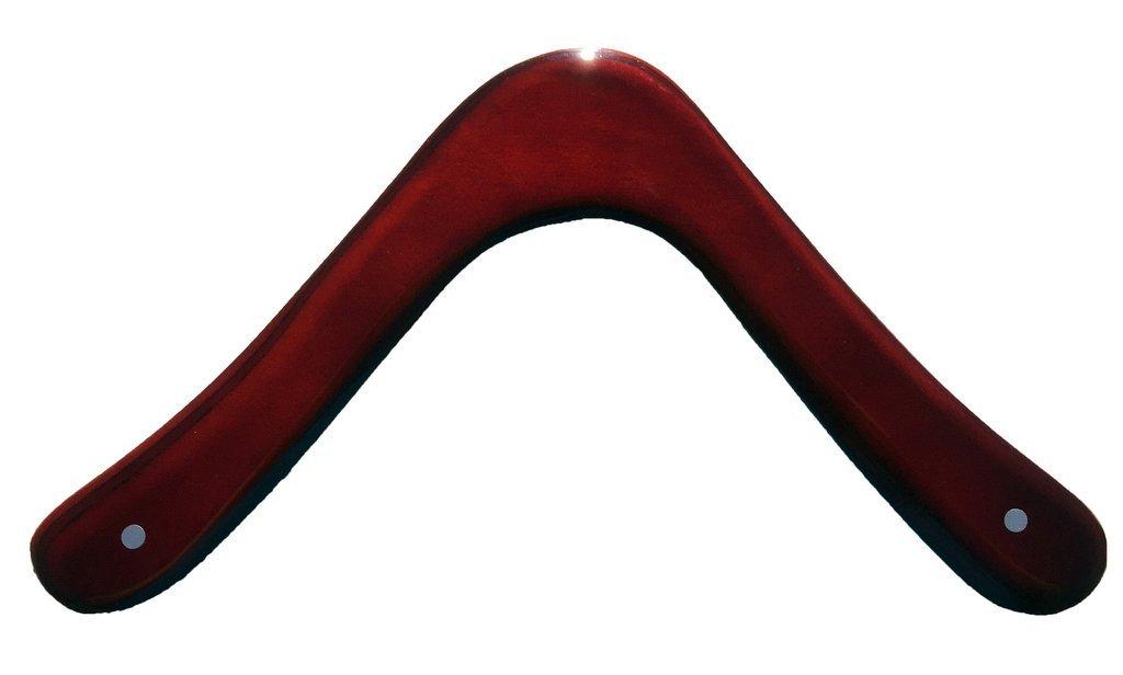 Range Master Australian Wood Boomerang. Hand Crafted Wooden Boomerang
