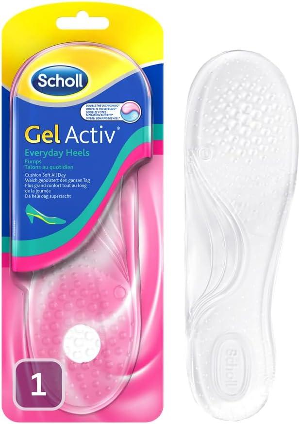 Amazon.com : Scholl Gel Activ Women Insoles for Shoes Open, 1 Pair : Health  & Household