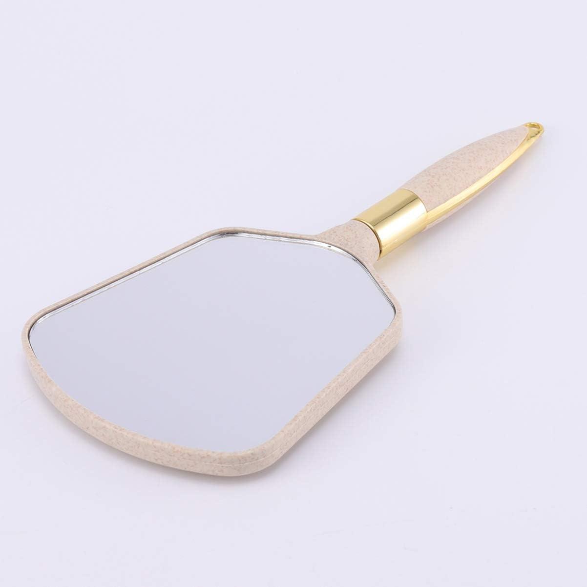 Tragbarer Stern-Spiegel Mit Griff – Ideal Für Make-up Unterwegs & Zu Hause, Ca. 20 Cm