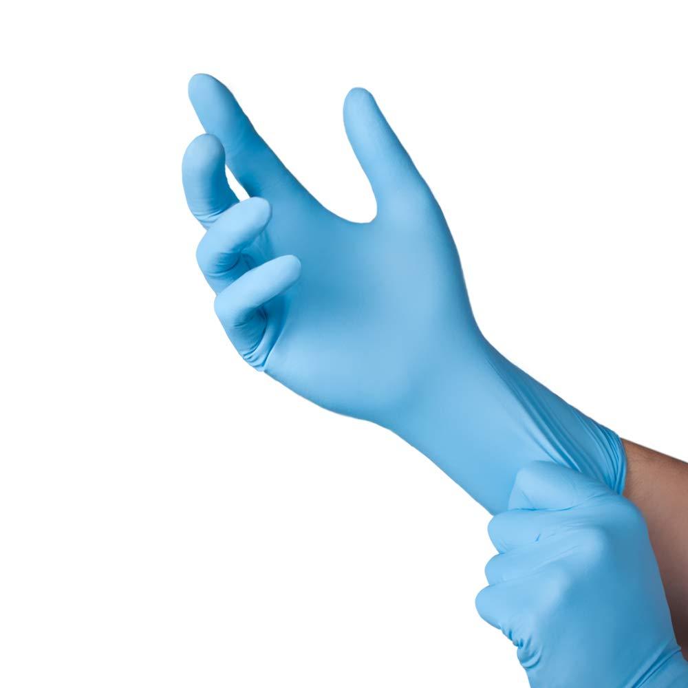 500 Pack Tronex 8 Mil ChemoRated Extended Cuff Nitrile Exam Gloves (L