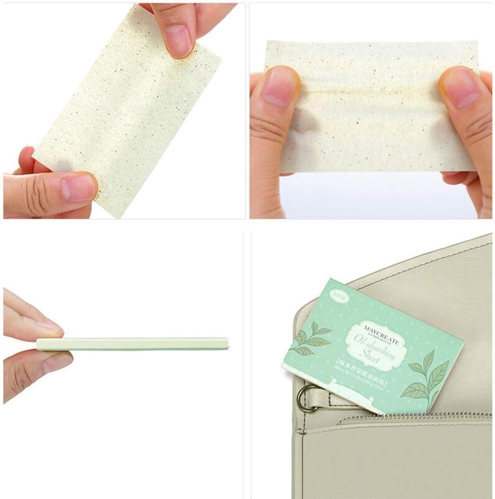 CangNingShang 100 Sheets Tissues Face Oil Blotting Papers Makeup Acne