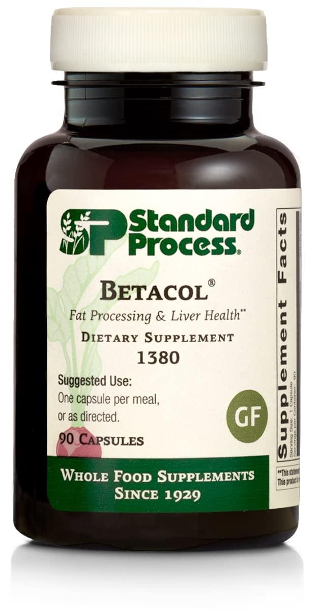 Standard Process Betacol Liver Support Whole Food Supplement with