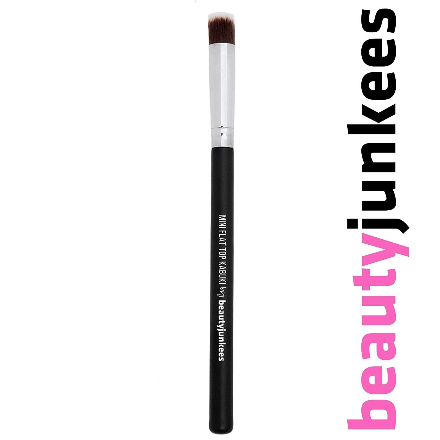 Under Eye Concealer Brush Beauty Junkees Mini Flat Top Kabuki with