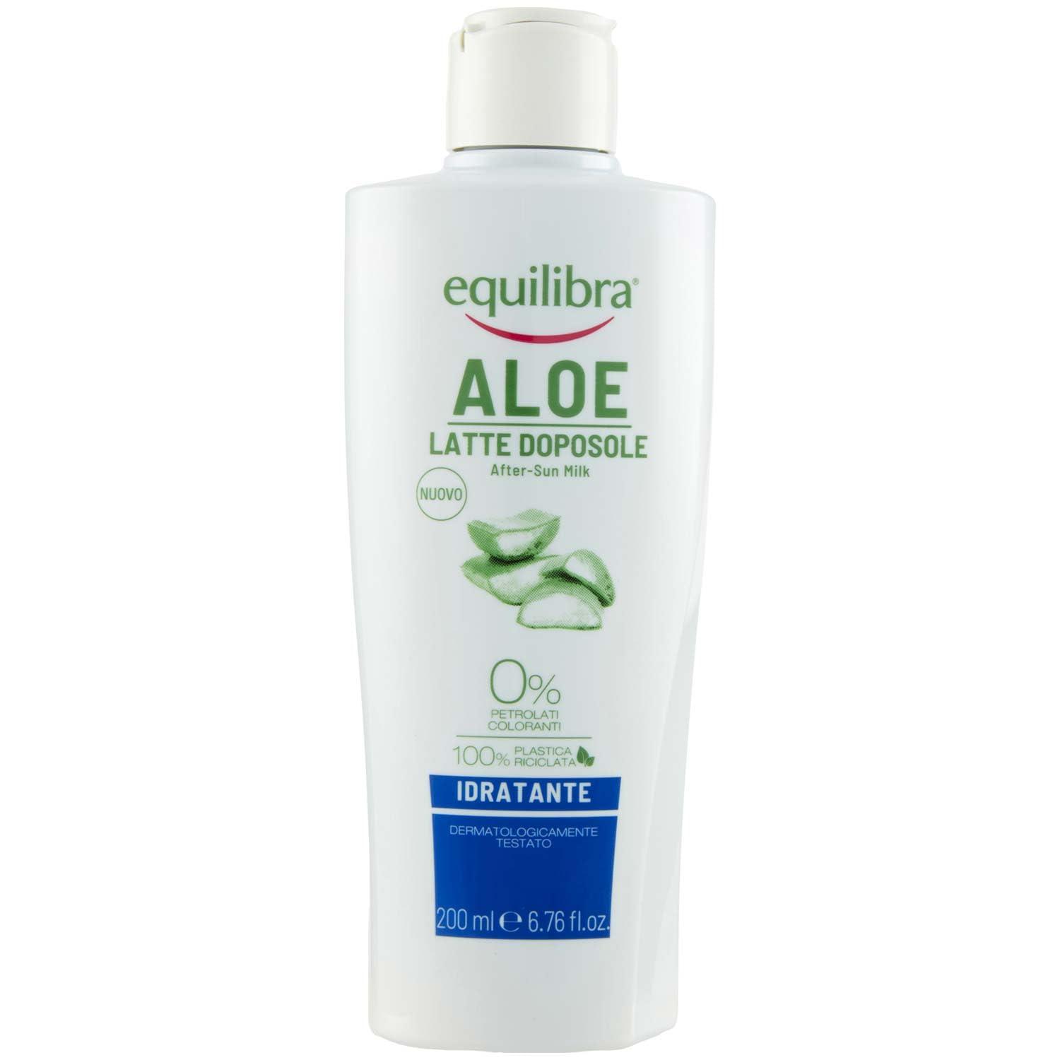 Equilibra Solari Aloe After Sun Milk with Carrot Oil & Vitamin E -  Moisturizes & Refreshes Reddened Skin | Buy Now with Express International  Delivery | GoSupps.com