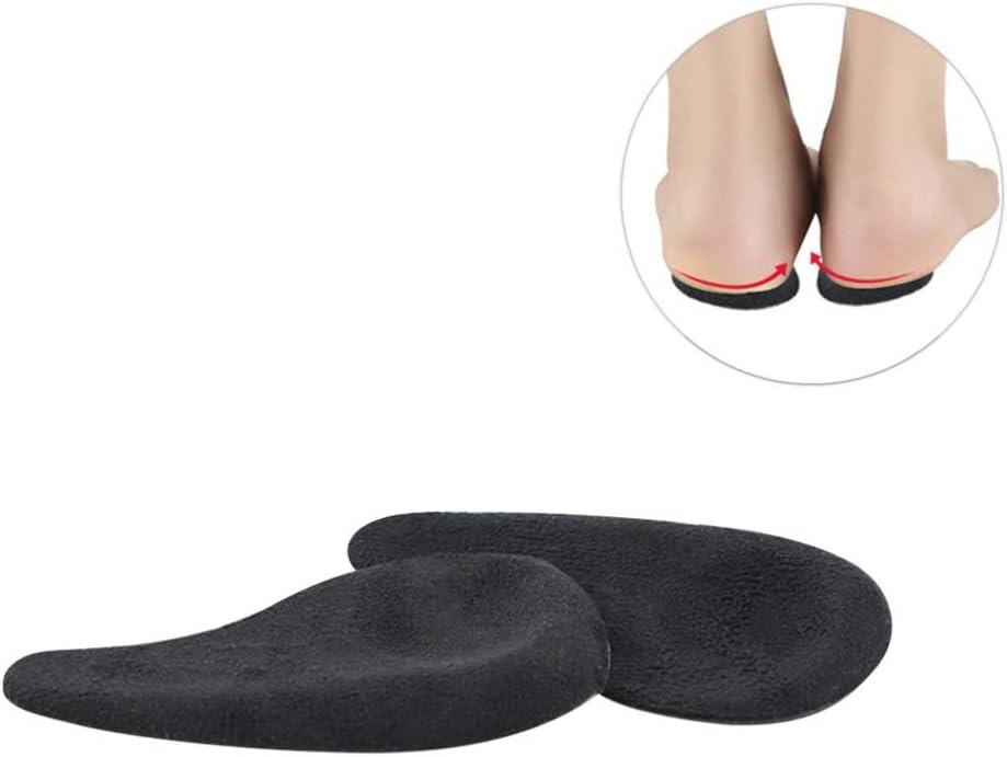 Healifty Posture Corrective Heel Inserts 2 Pairs - Silicone Insoles for ...