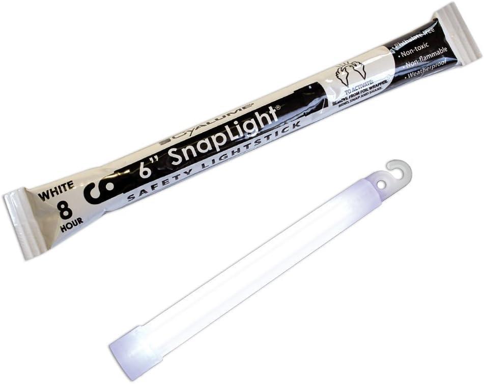 6 Inch Green Glow Stick - 10 Pack - Cyalume SnapLight